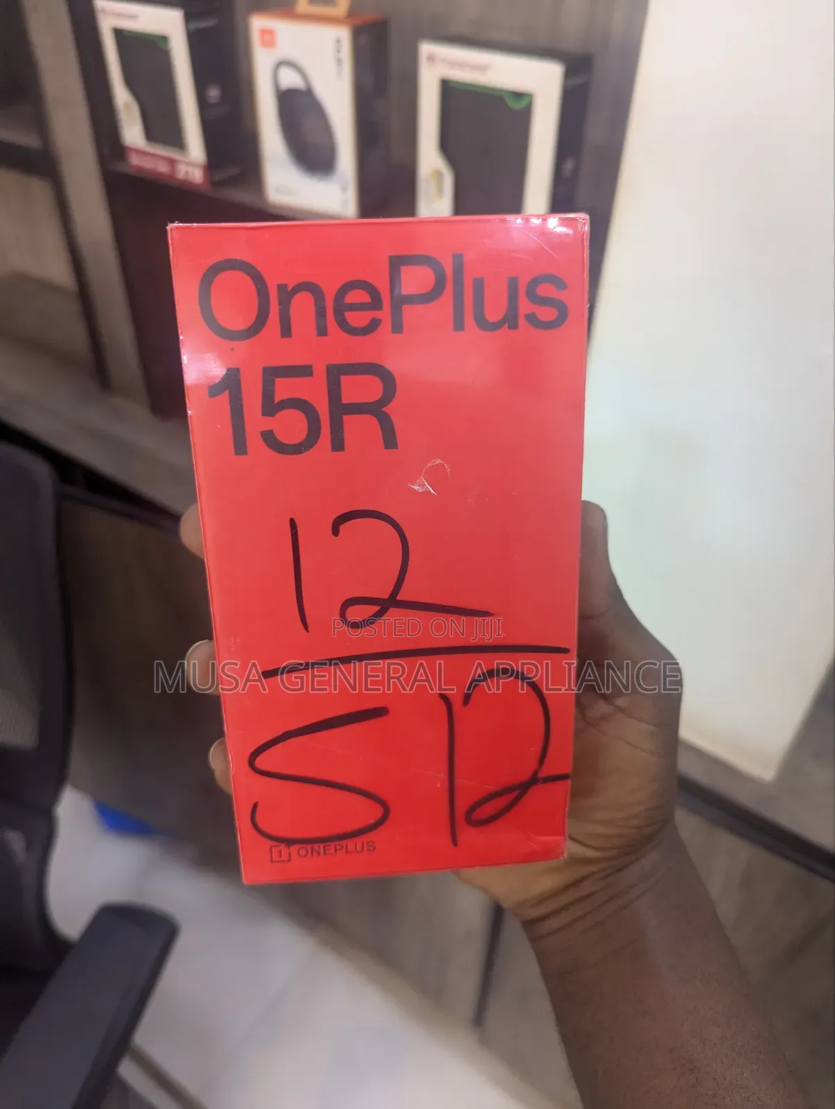 New OnePlus 15R 512 GB Black