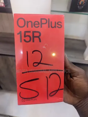New OnePlus 15R 512 GB Black
