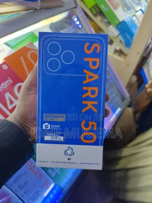 New Tecno Spark 50 128 GB Black