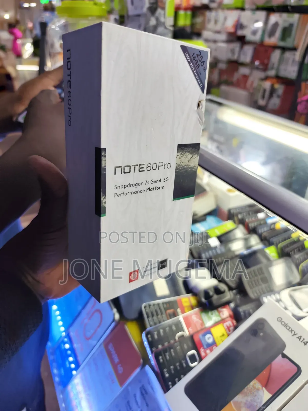 New Infinix Note 60 Pro 256 GB Black
