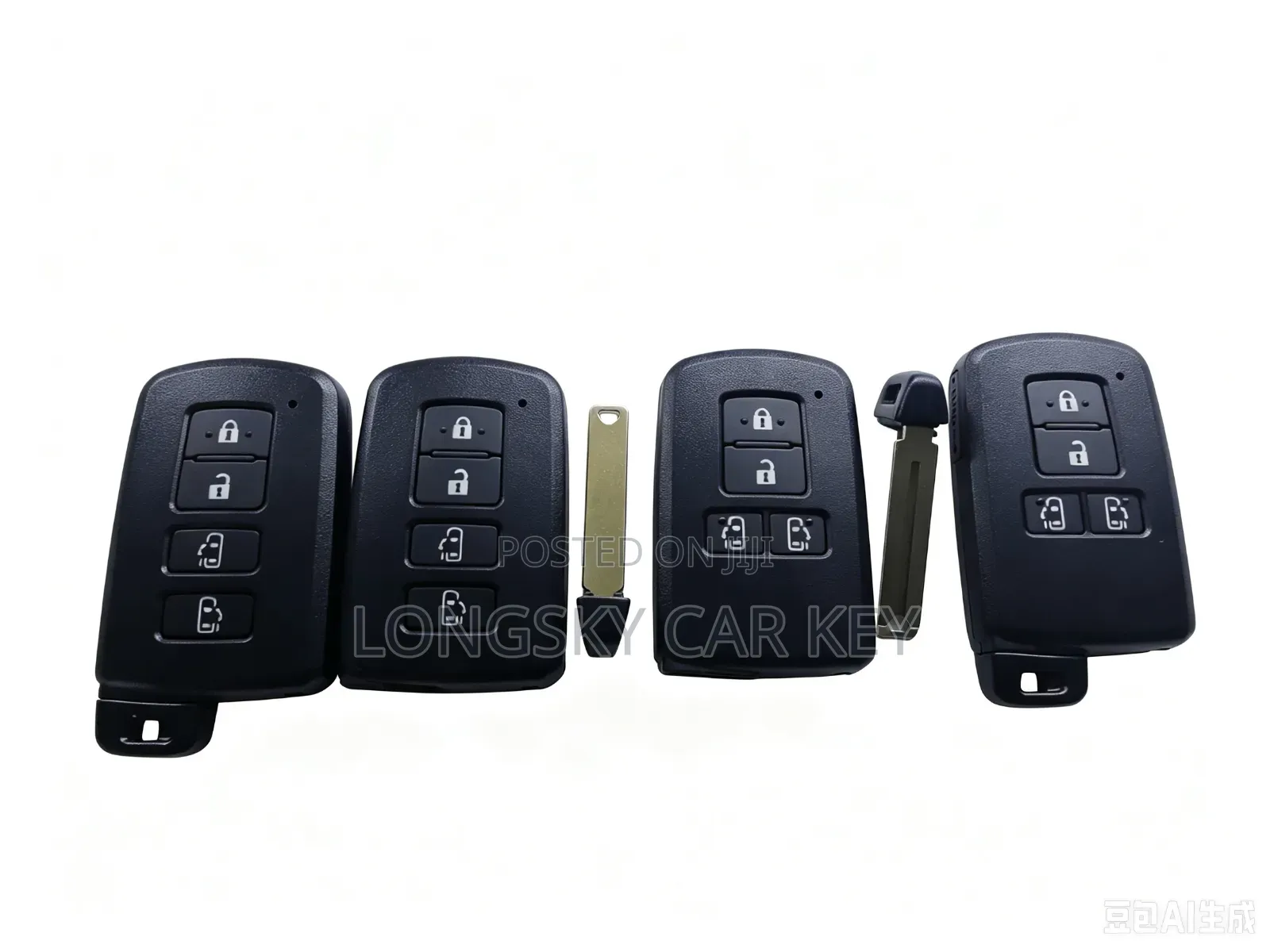 Toyota Smart Car Key Shells for Prado, Noah,Alphard for Replacement