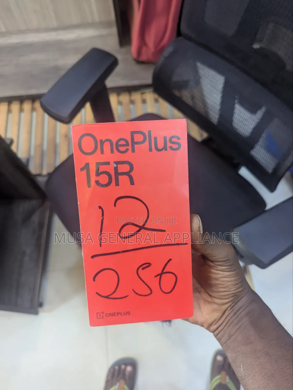New OnePlus 15R 256 GB Black