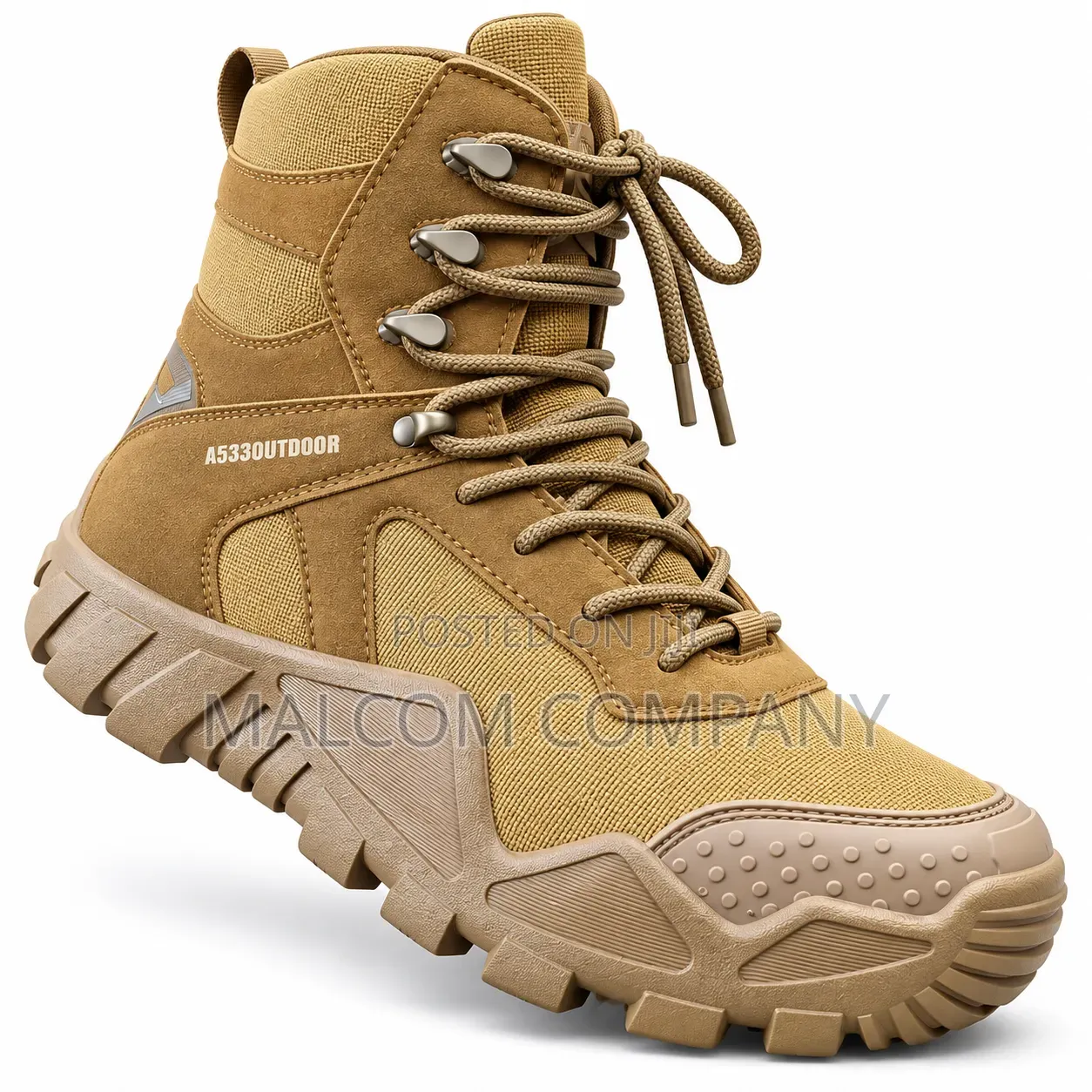 Men’s Tactical Combat Boots – High Ankle Outdoor Hiking Work Boots