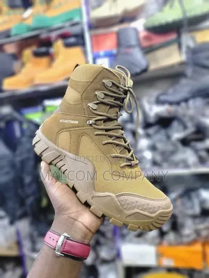 Men’s Tactical Combat Boots – High Ankle Outdoor Hiking Work Boots