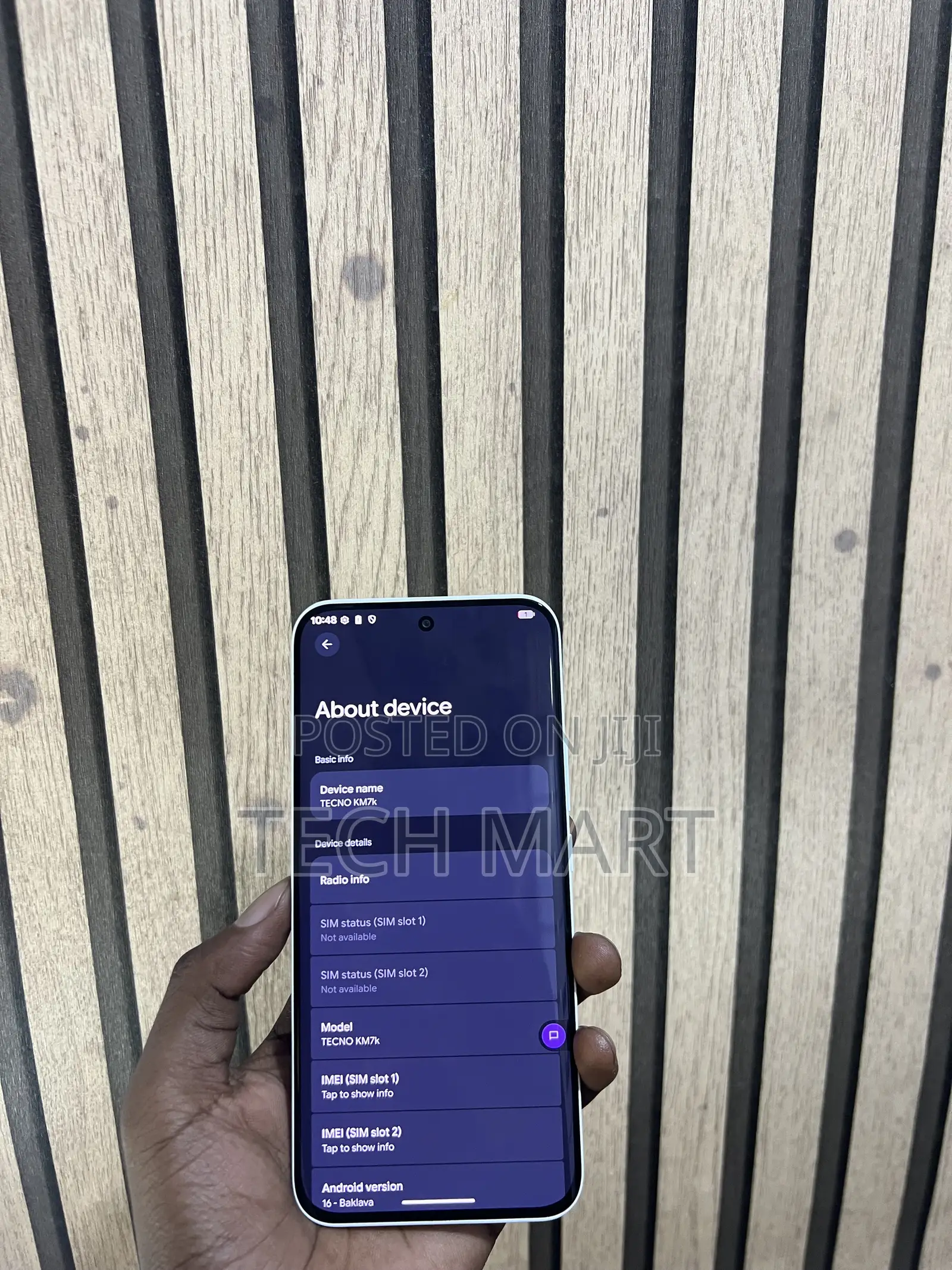 Tecno Spark Slim 256 GB White
