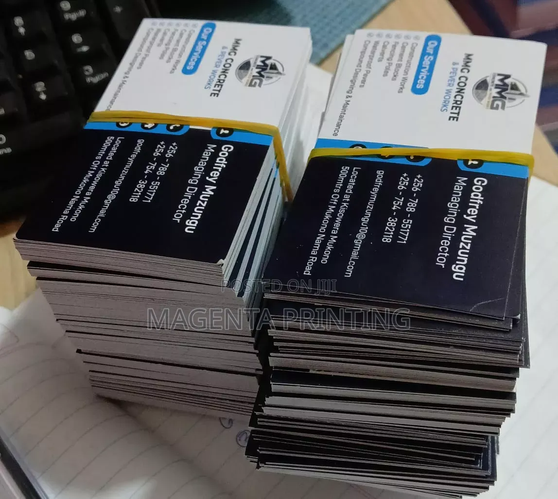 Professional Business Cards Designs and Printing