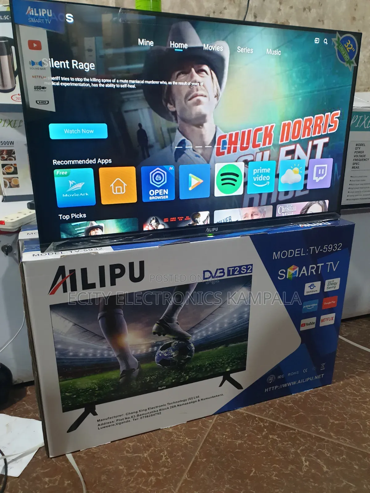 32" Smart Ailipu Boxed and New