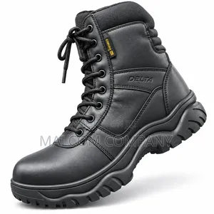 Delta Men’s Tactical Combat Boots – Black Security Work Boots