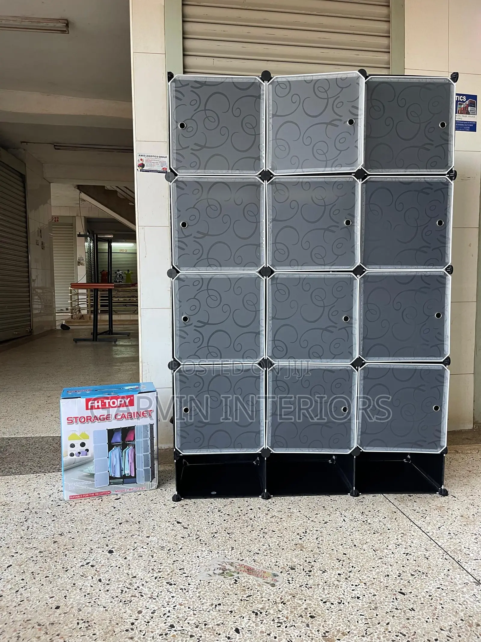 2 Colom Plastic Wardrobe