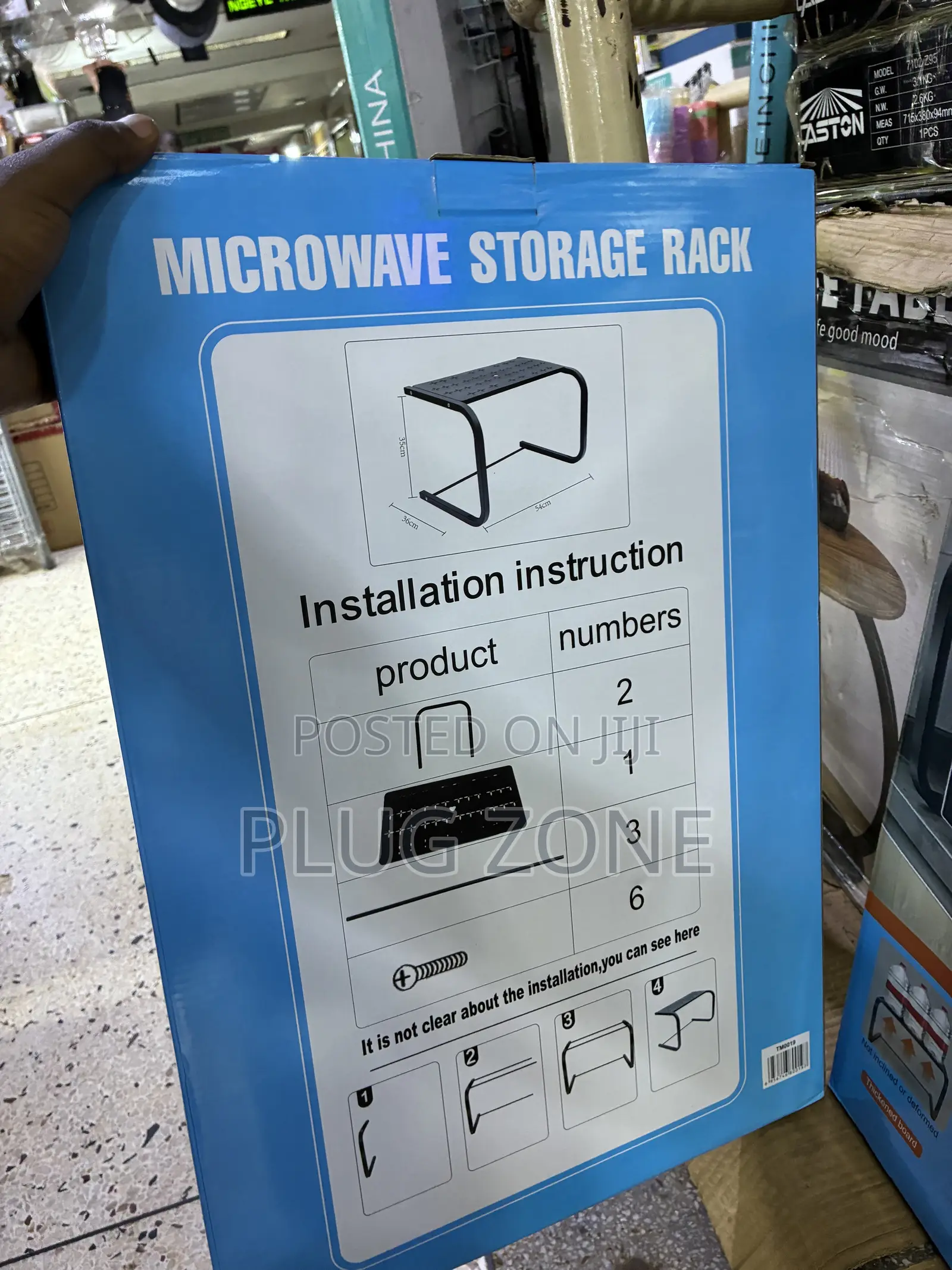 Microwave Storage Rack