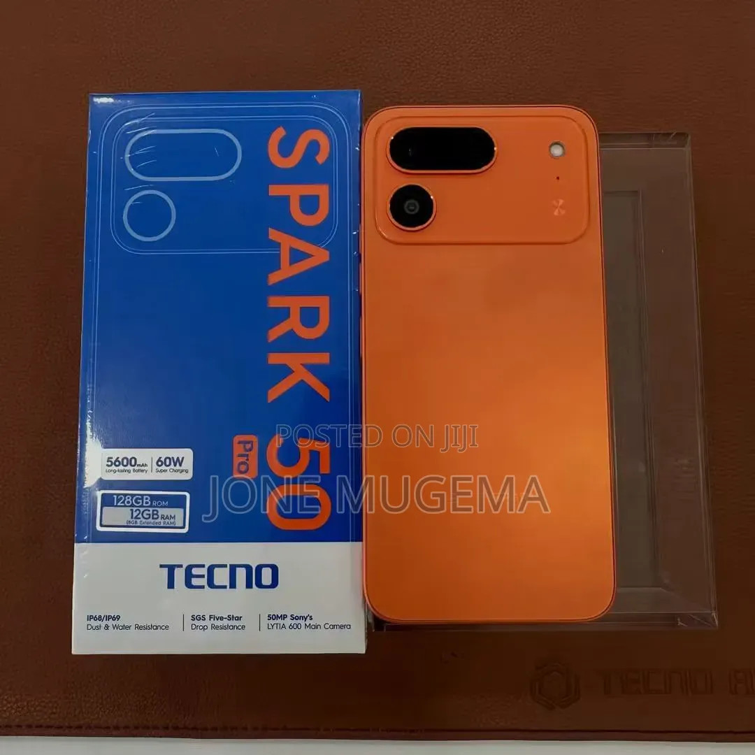 New Tecno Camon 50 Pro 256 GB Orange