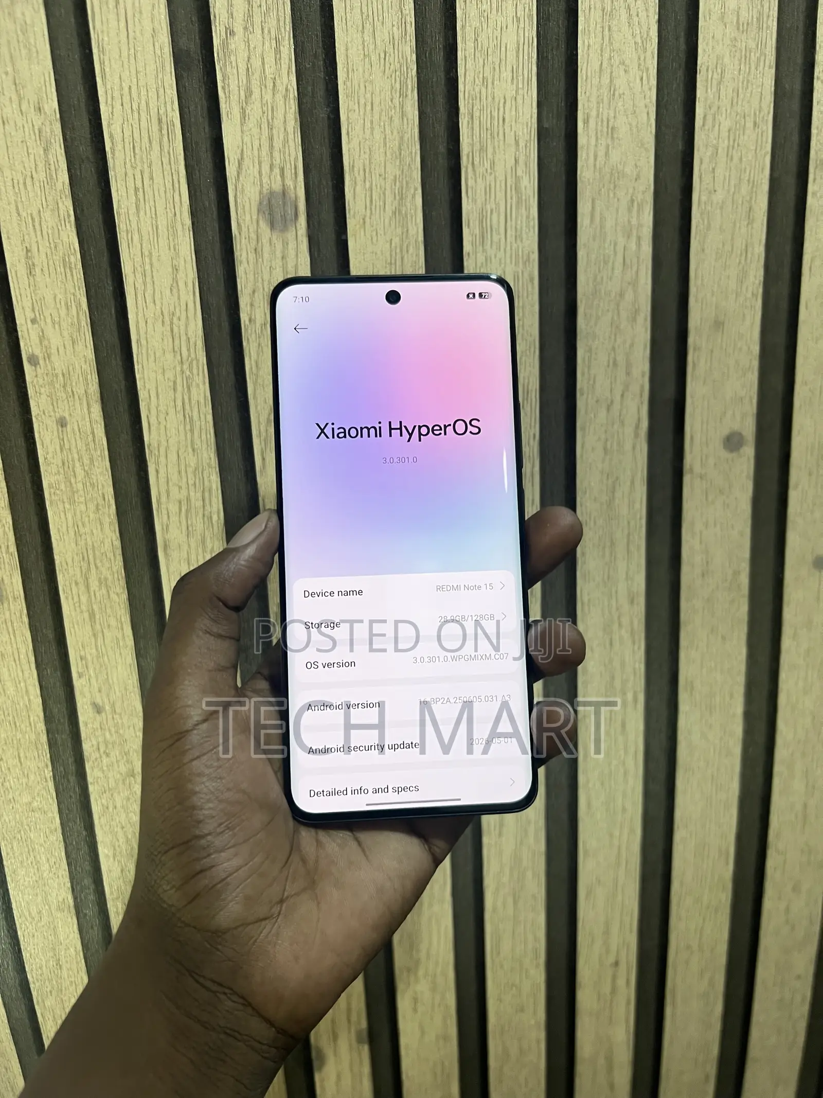 Xiaomi Redmi Note 15 256 GB Black