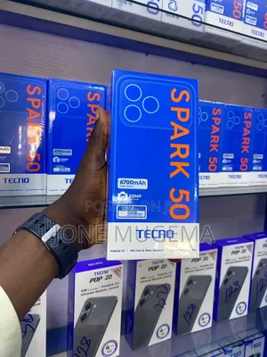 New Tecno Spark 50 128 GB Blue