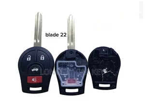 Nissan Insert to Start Car Key Shells