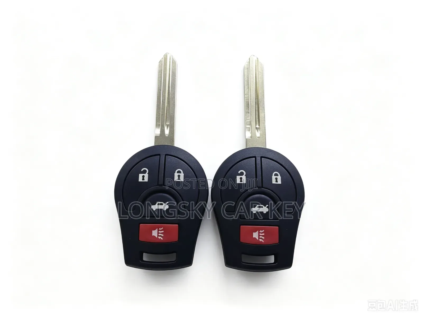 Nissan Insert to Start Car Key Shells