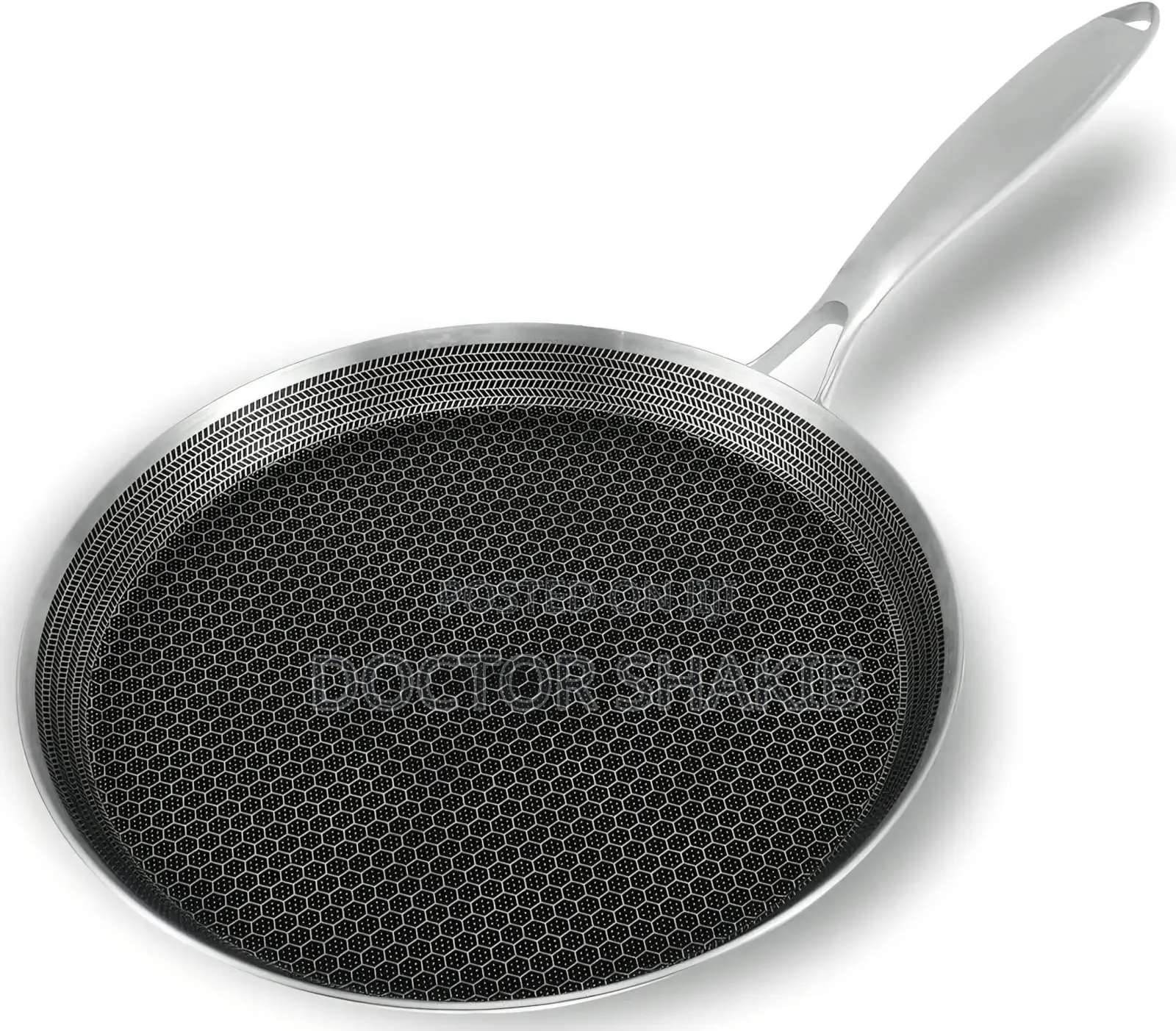 32cm Stainless Steel Honeycomb Frying Pan Non-Stick Pan