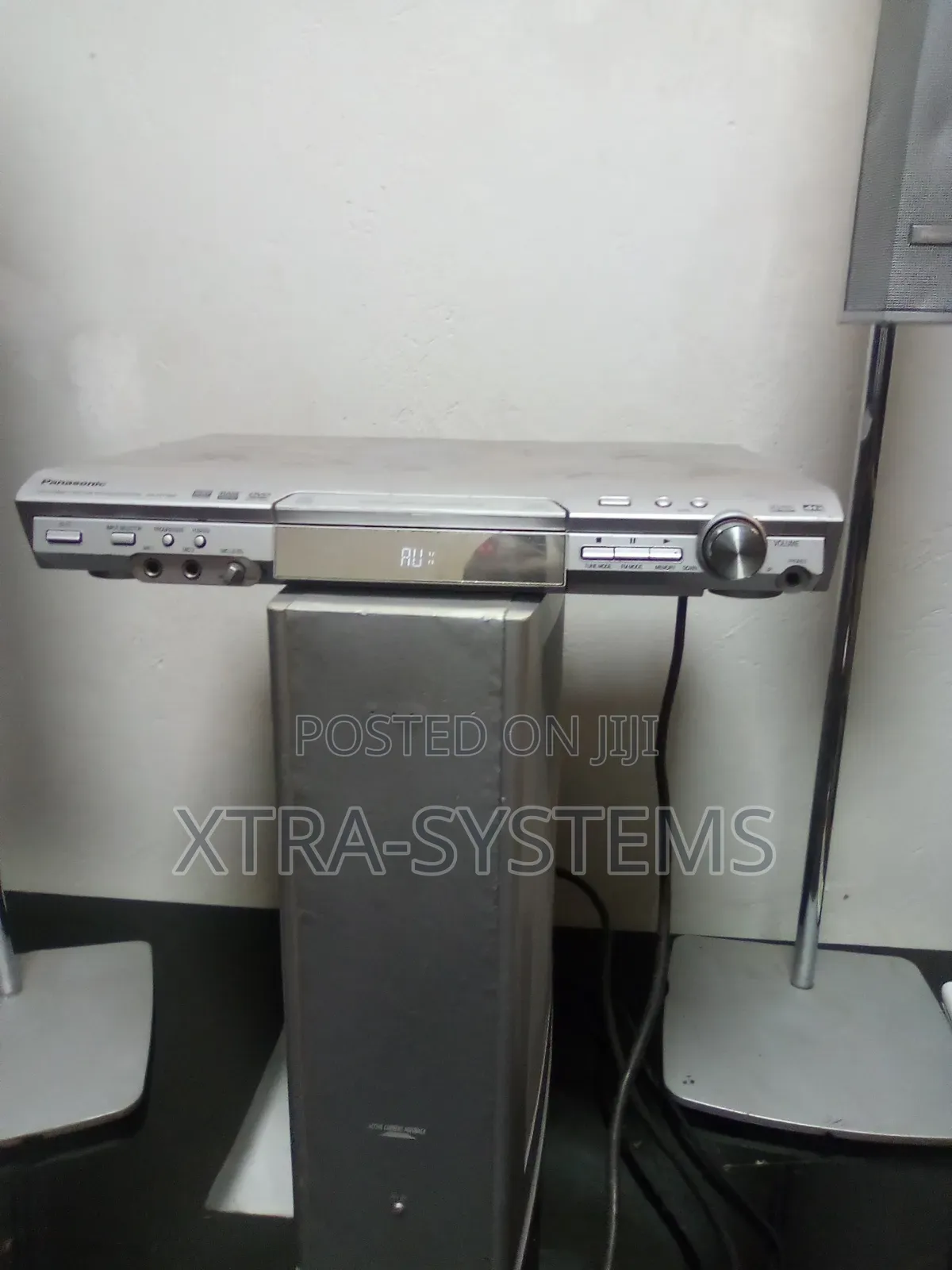 Genuine Panasonic 5.1 Ch Home Theater With Heavy Active Subwoofer