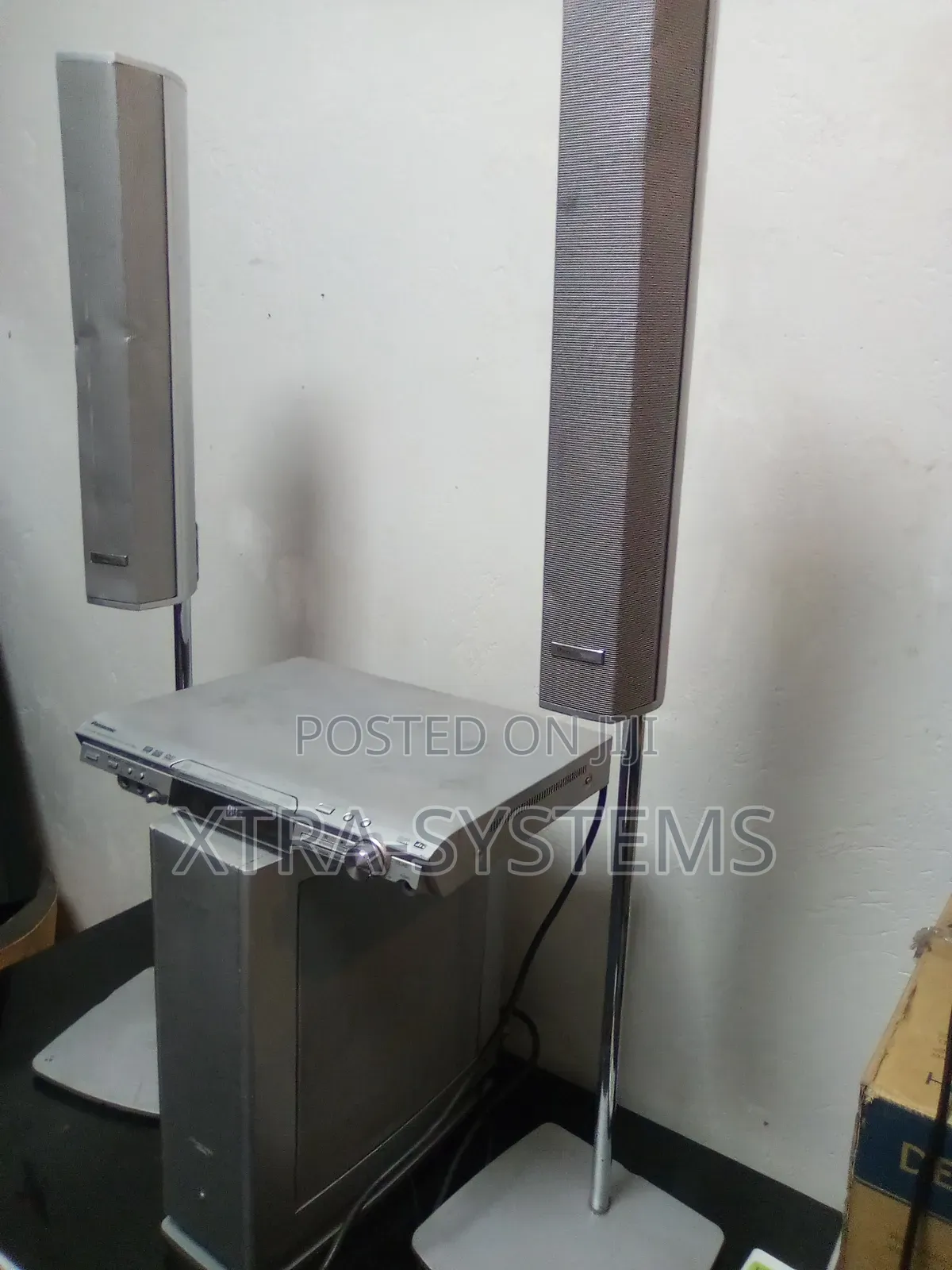 Genuine Panasonic 5.1 Ch Home Theater With Heavy Active Subwoofer