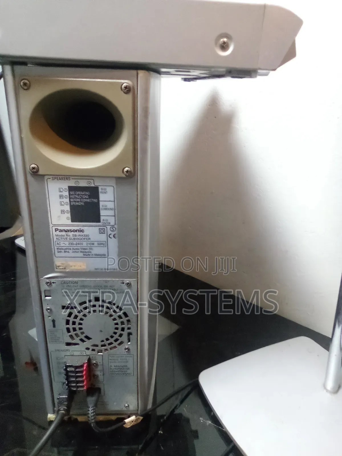 Genuine Panasonic 5.1 Ch Home Theater With Heavy Active Subwoofer