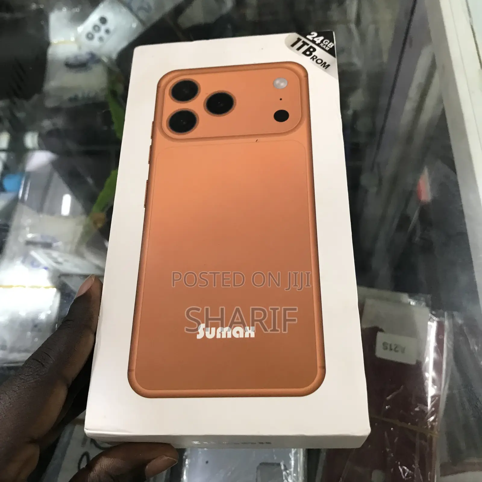 New Mobile Phone 1 TB Orange