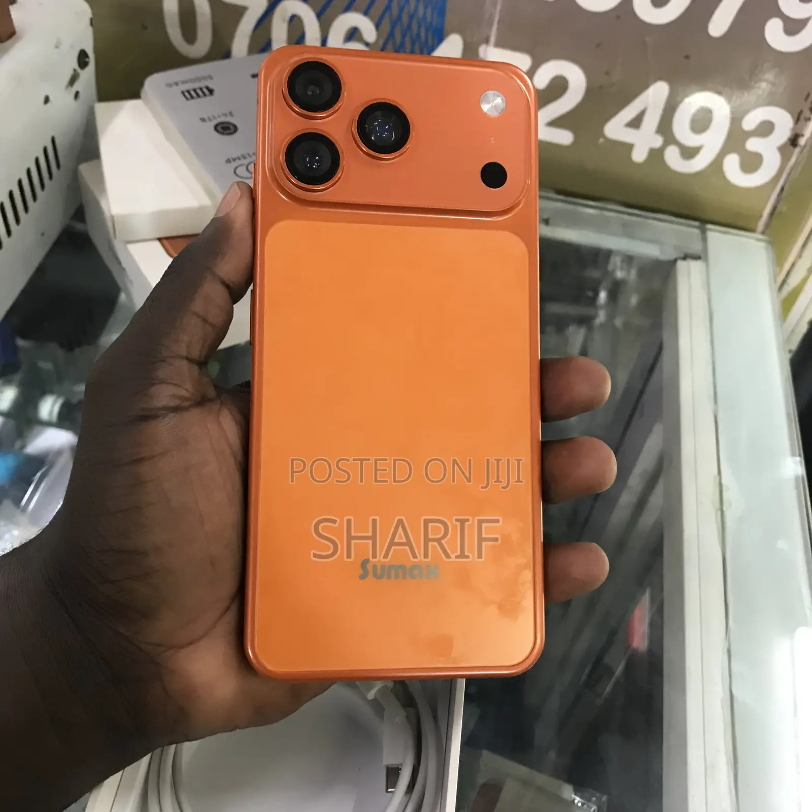 New Mobile Phone 1 TB Orange