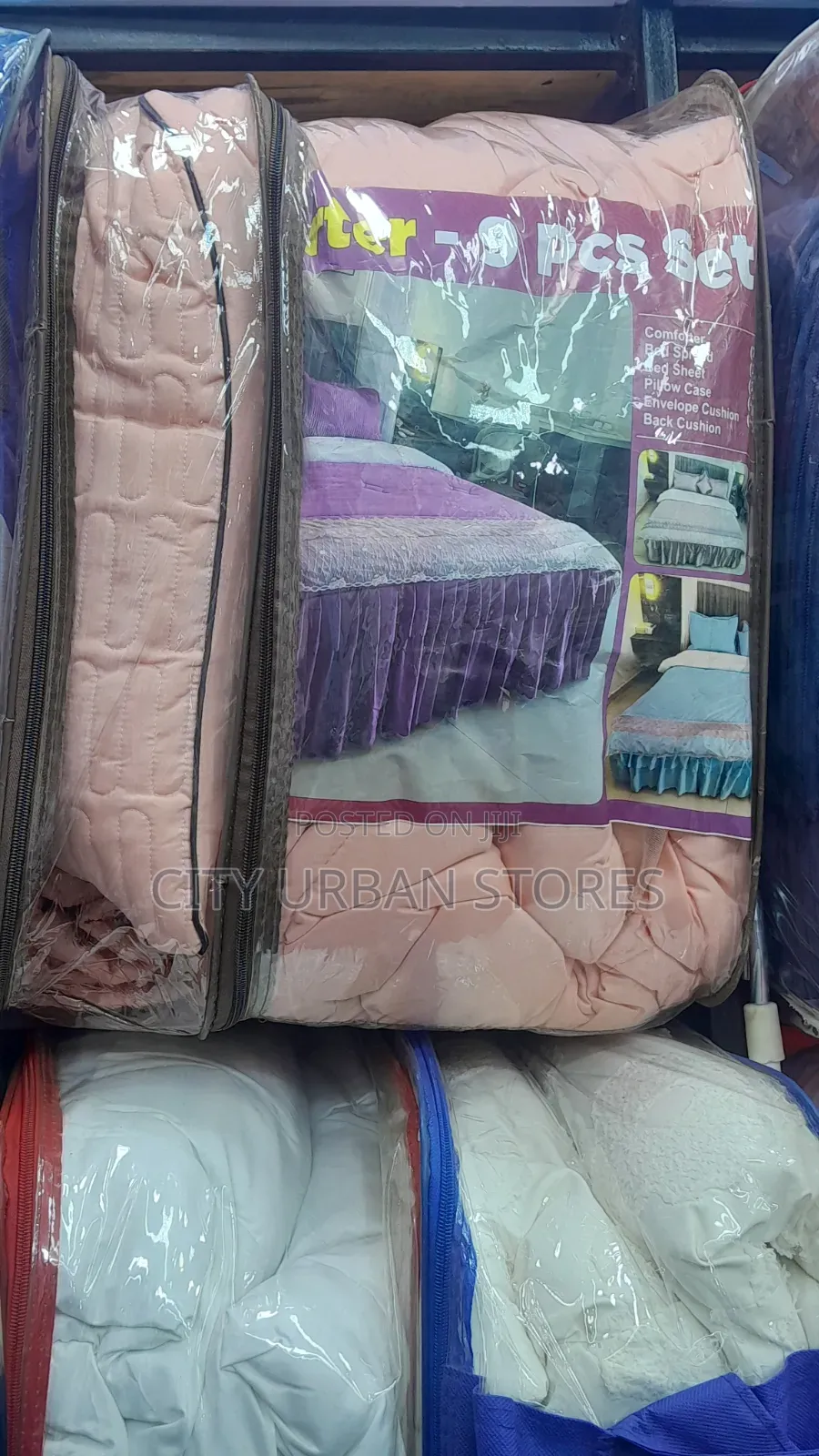 9pcs Creamy Duvet
