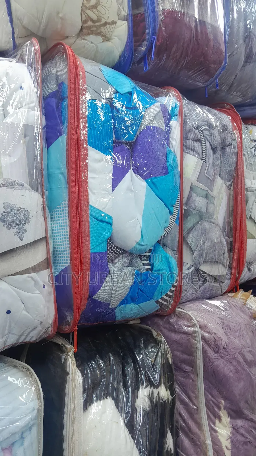 Light Blue 4pcs Duvets