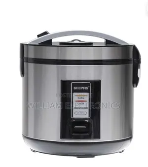Stainless Steel Geepas Rice Cooker-Silver/Grc4430nricecooker