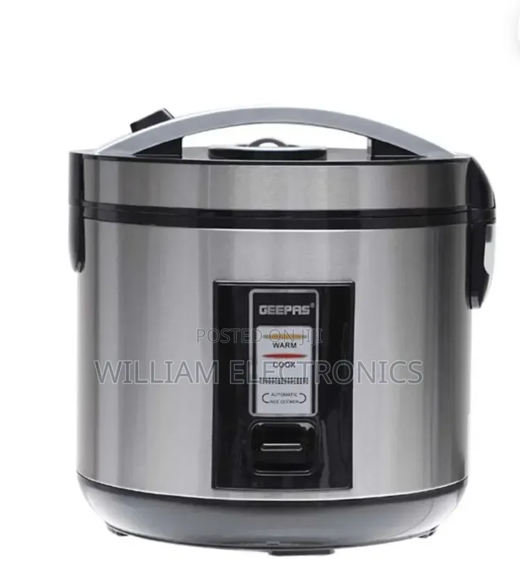 Stainless Steel Geepas Rice Cooker-Silver/Grc4430nricecooker
