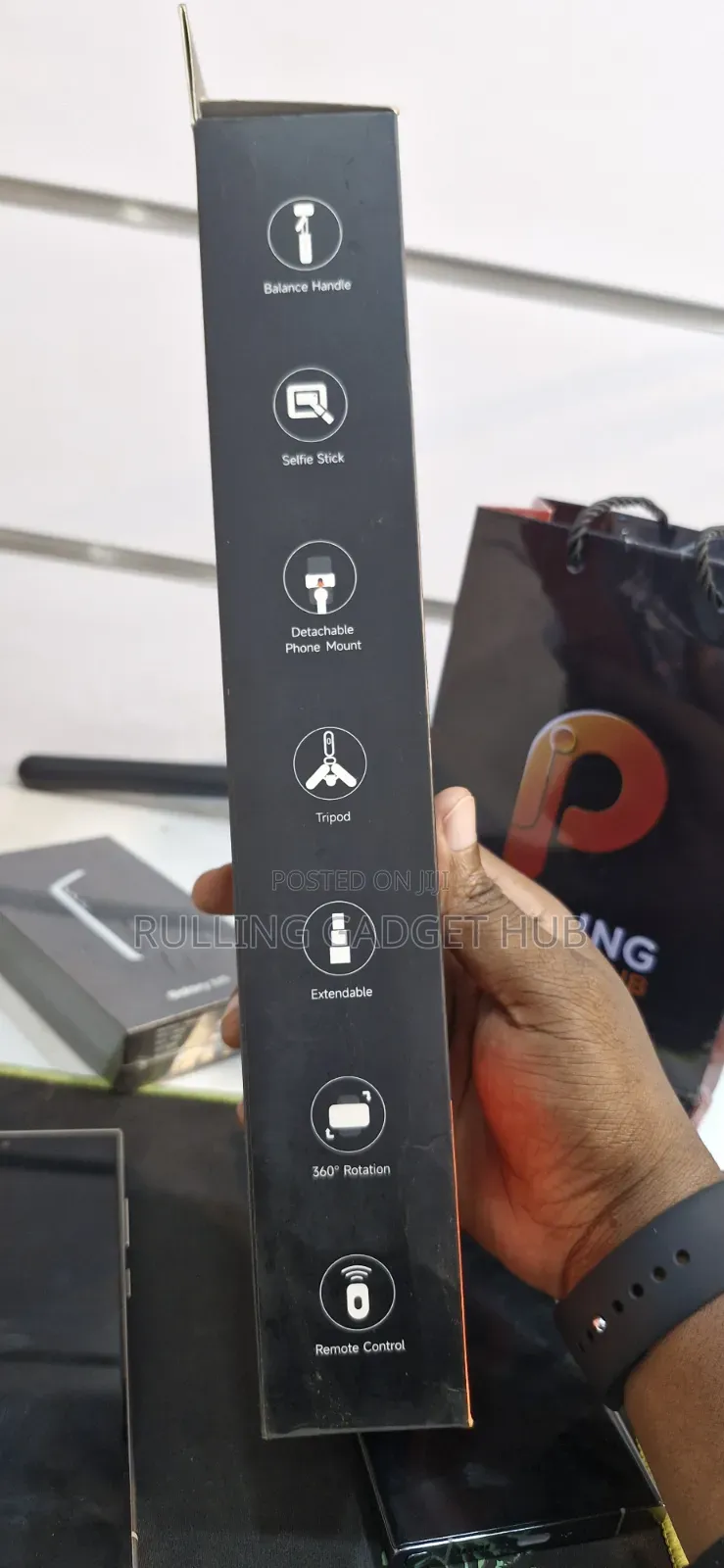 Ai 360 Rotating Tripod Stand for All Phones.