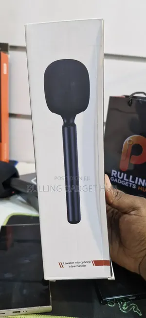 Lavalier Microphone Intew Holder- Black.