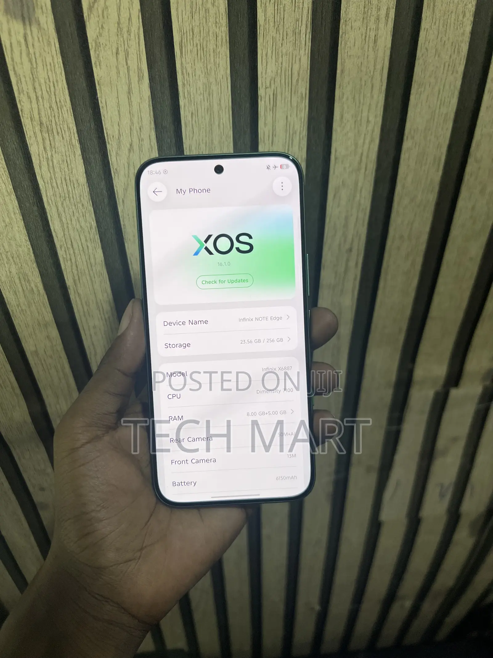 Infinix Note Edge 256 GB Green