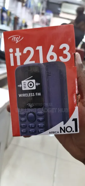 New Itel it2163 Black