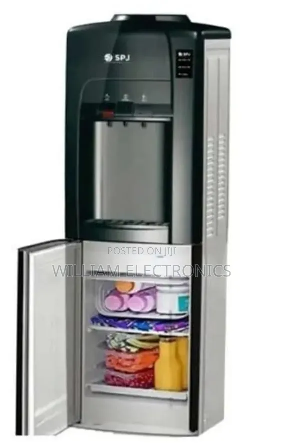 Hot and Cold Water Dispenser 3 Taps and Storage Compartment