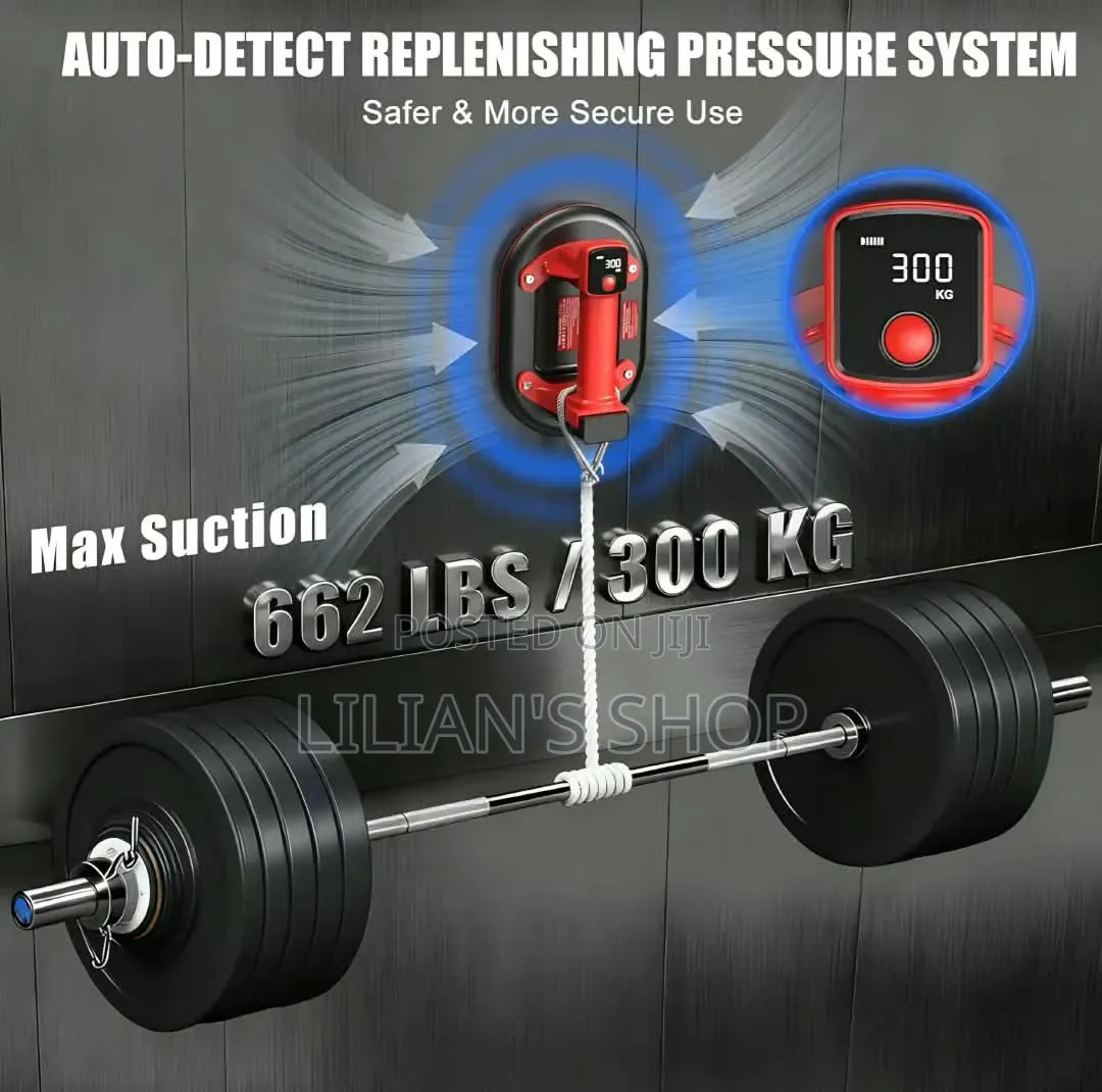 Heavy-Duty Electric Vacuum Suction Cup Lifter