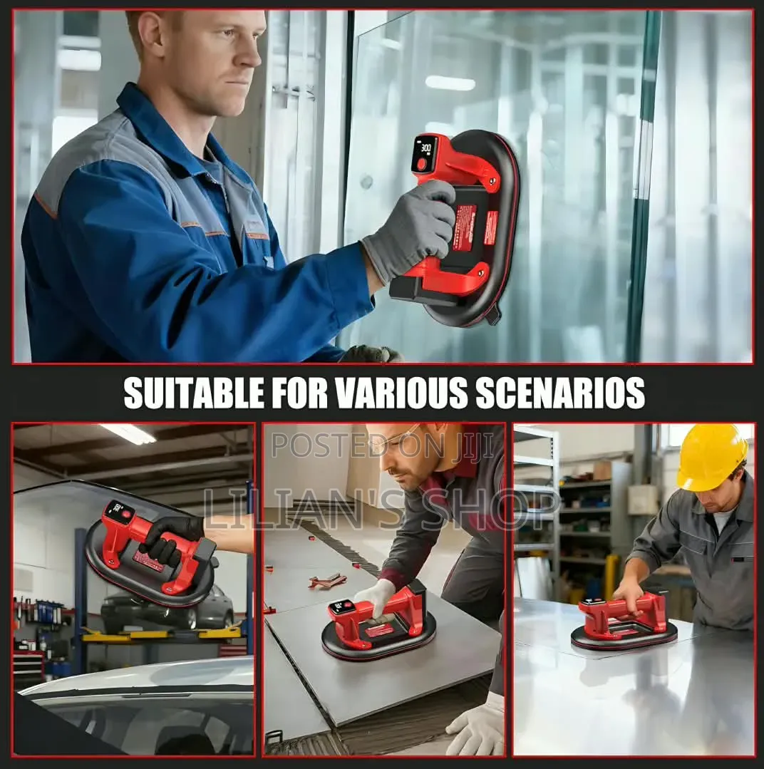 Heavy-Duty Electric Vacuum Suction Cup Lifter