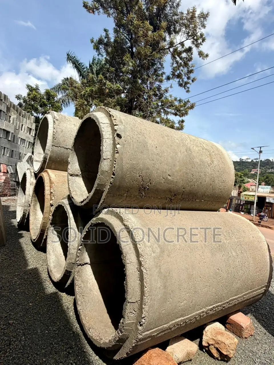 Building Materials Like Blocks,pavers,culverts,fence Poles Etc