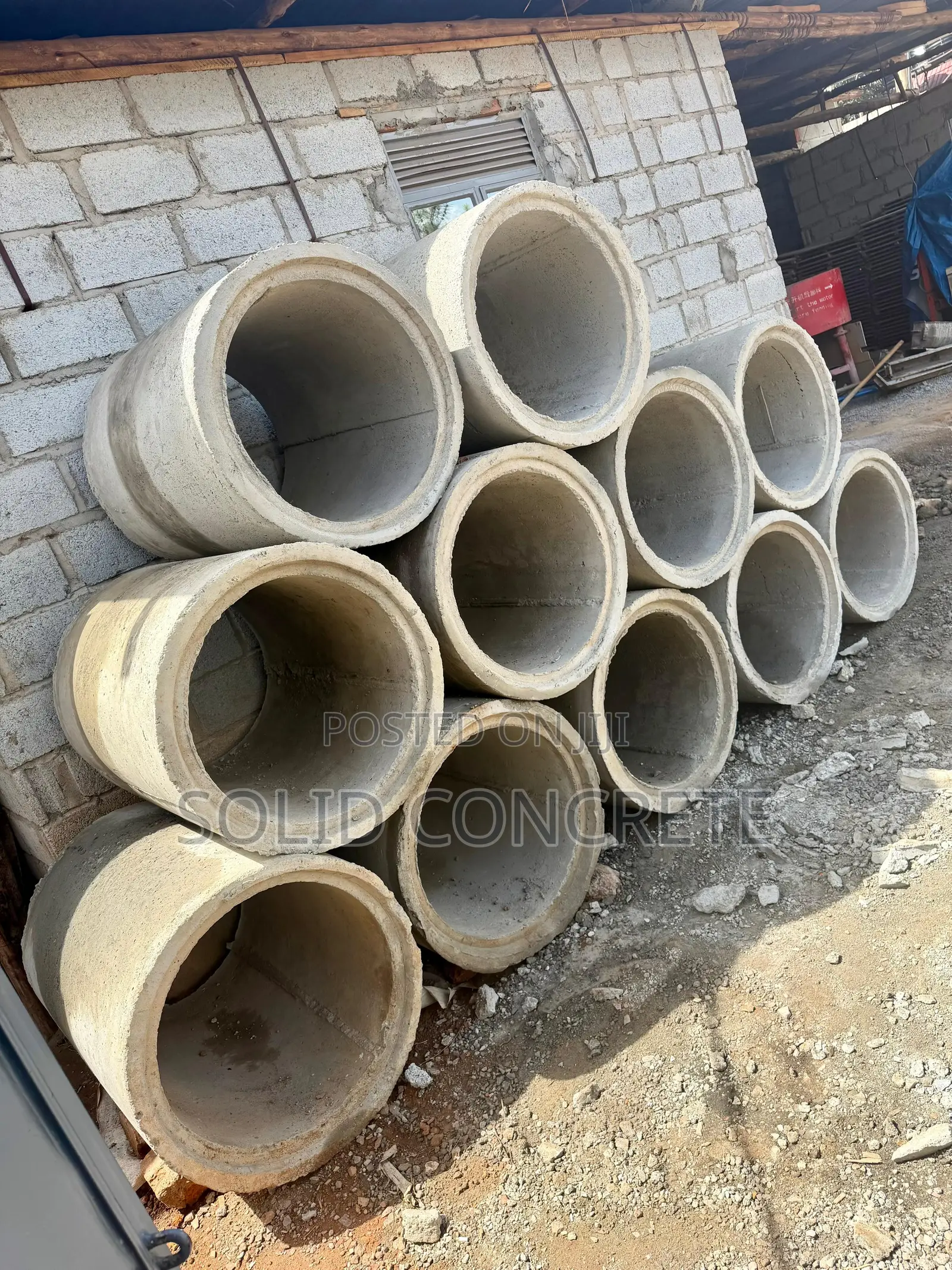 Building Materials Like Blocks,pavers,culverts,fence Poles Etc