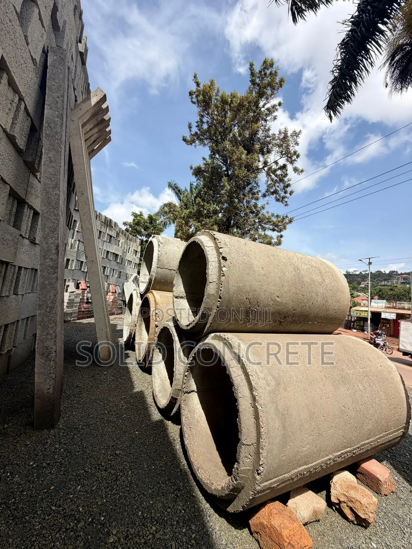 Building Materials Like Blocks,pavers,culverts,fence Poles Etc