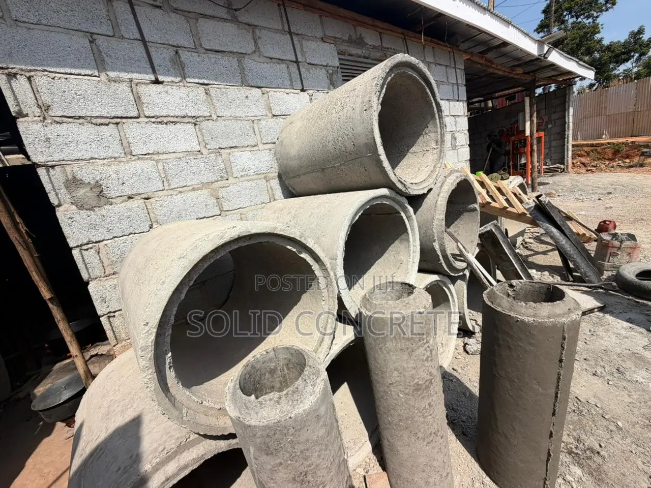Building Materials Like Blocks,pavers,culverts,fence Poles Etc