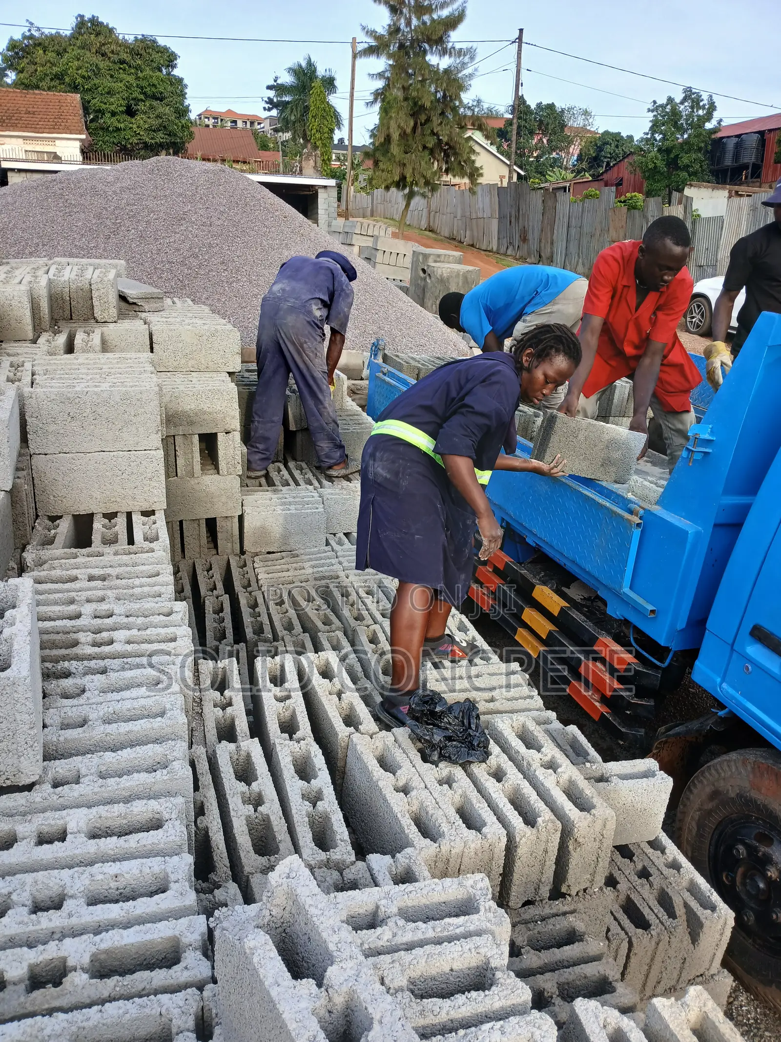Building Materials Like Blocks,pavers,culverts,fence Poles Etc