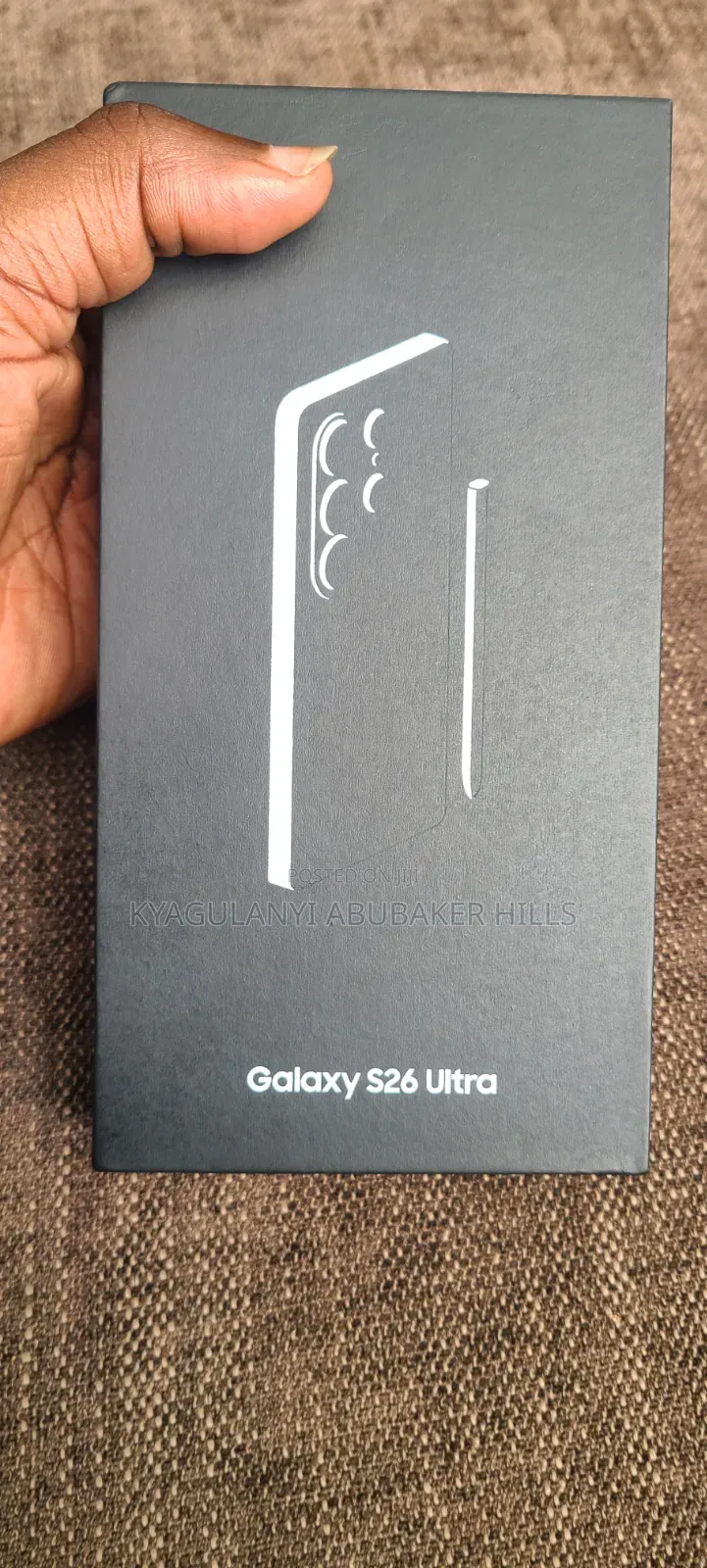 New Samsung Galaxy S26 Ultra 5G 1 TB Gold