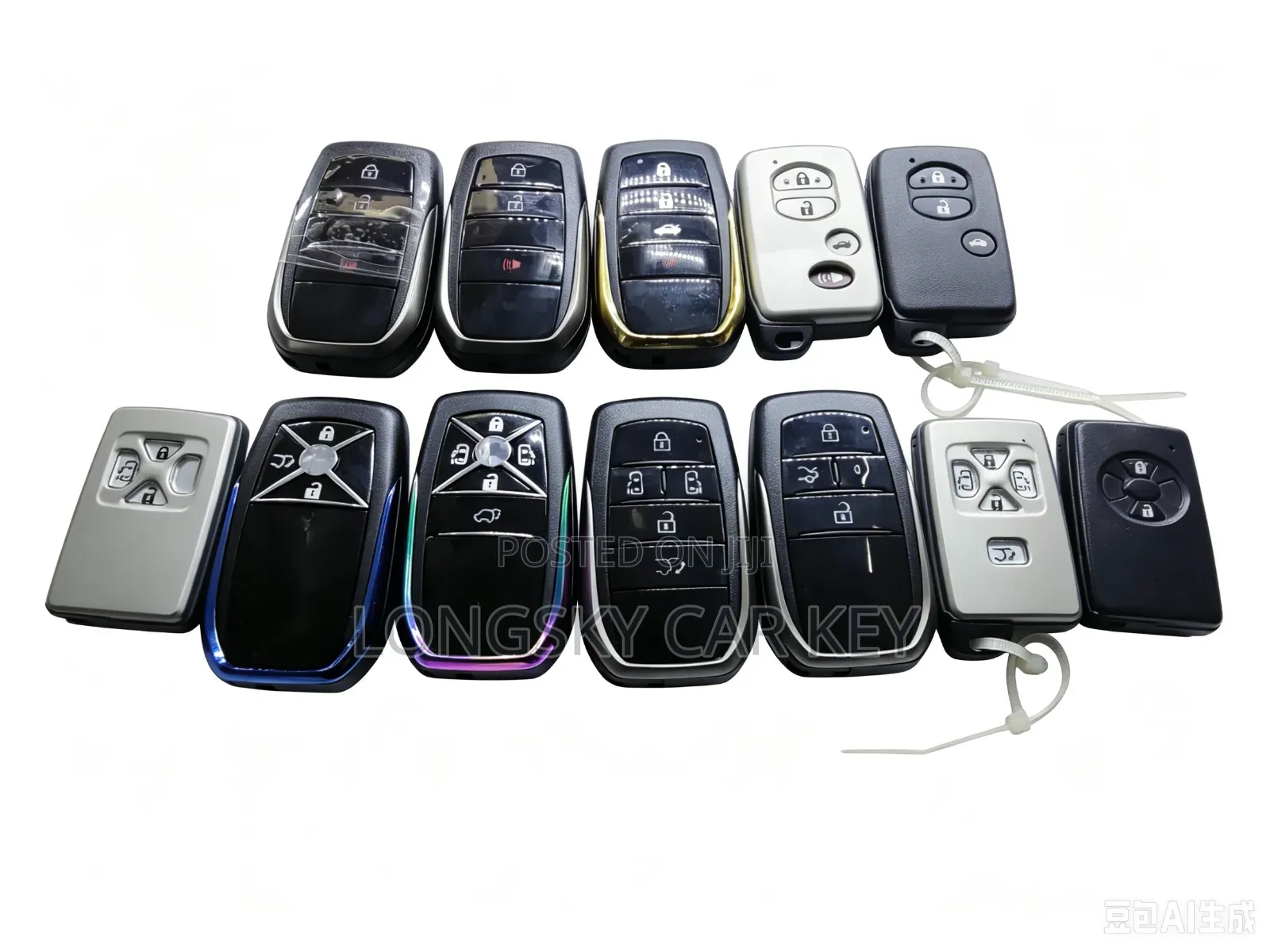 Toyota Smart Car Key Shell Upgrade/Modification