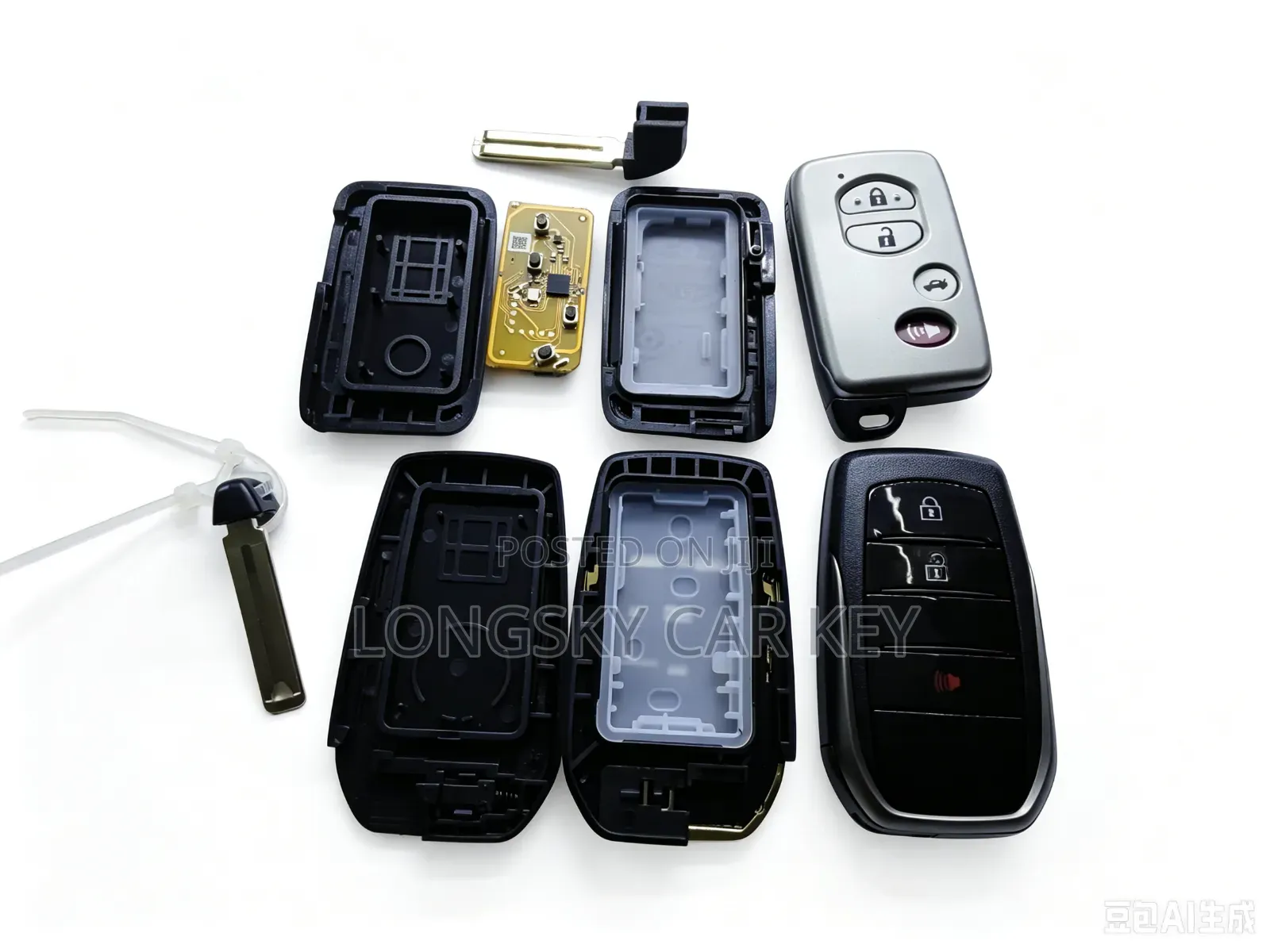 Toyota Smart Car Key Shell Upgrade/Modification