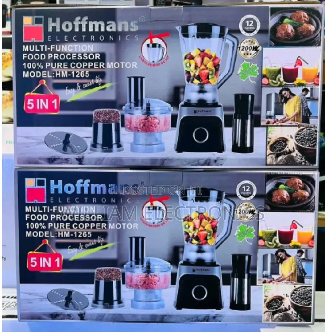 Hoffman Multifunction Food Processor/5in1 Food Processor