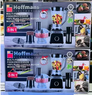 Hoffman Multifunction Food Processor/5in1 Food Processor