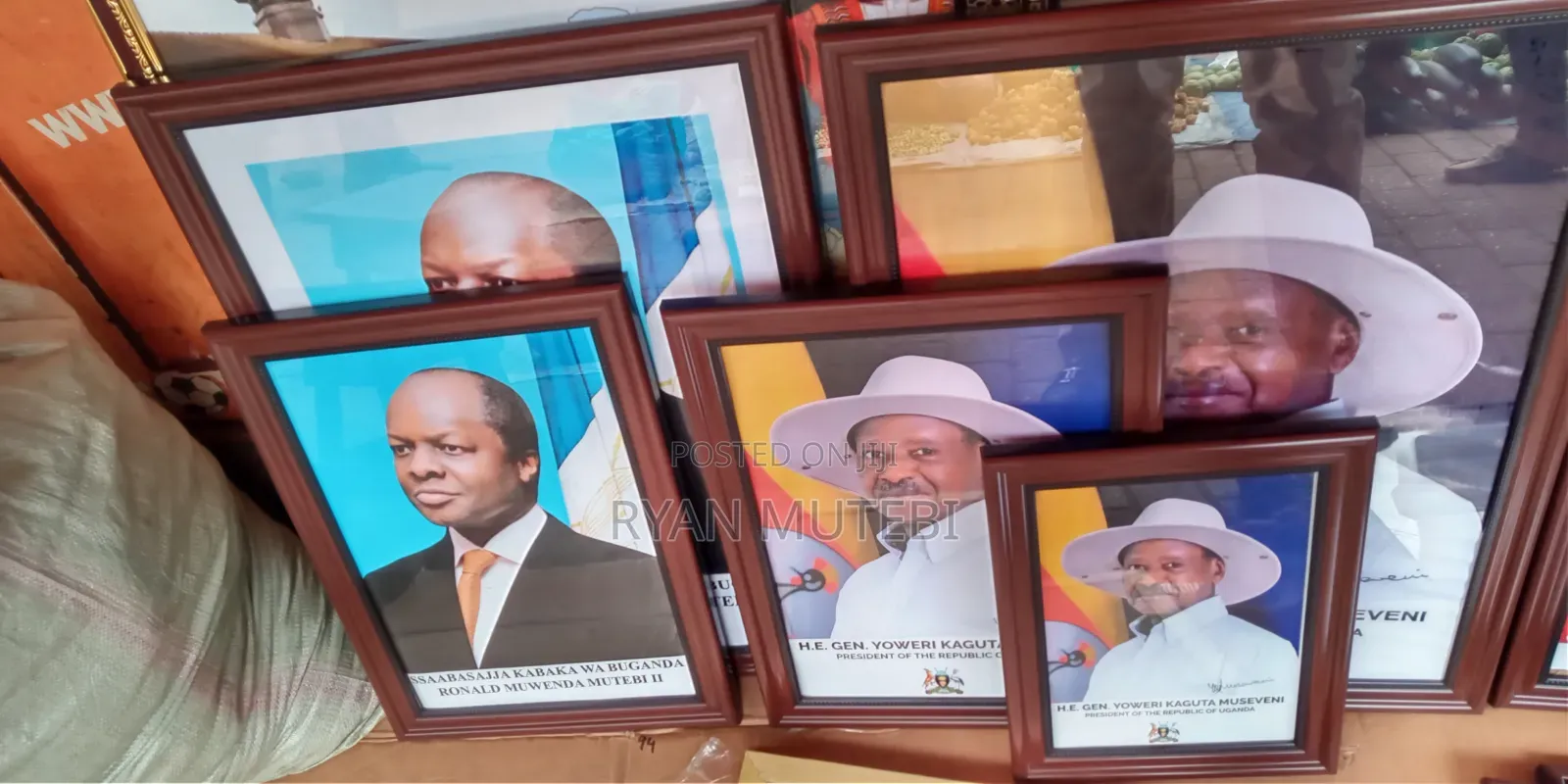 Kabaka and Presidents Portraits