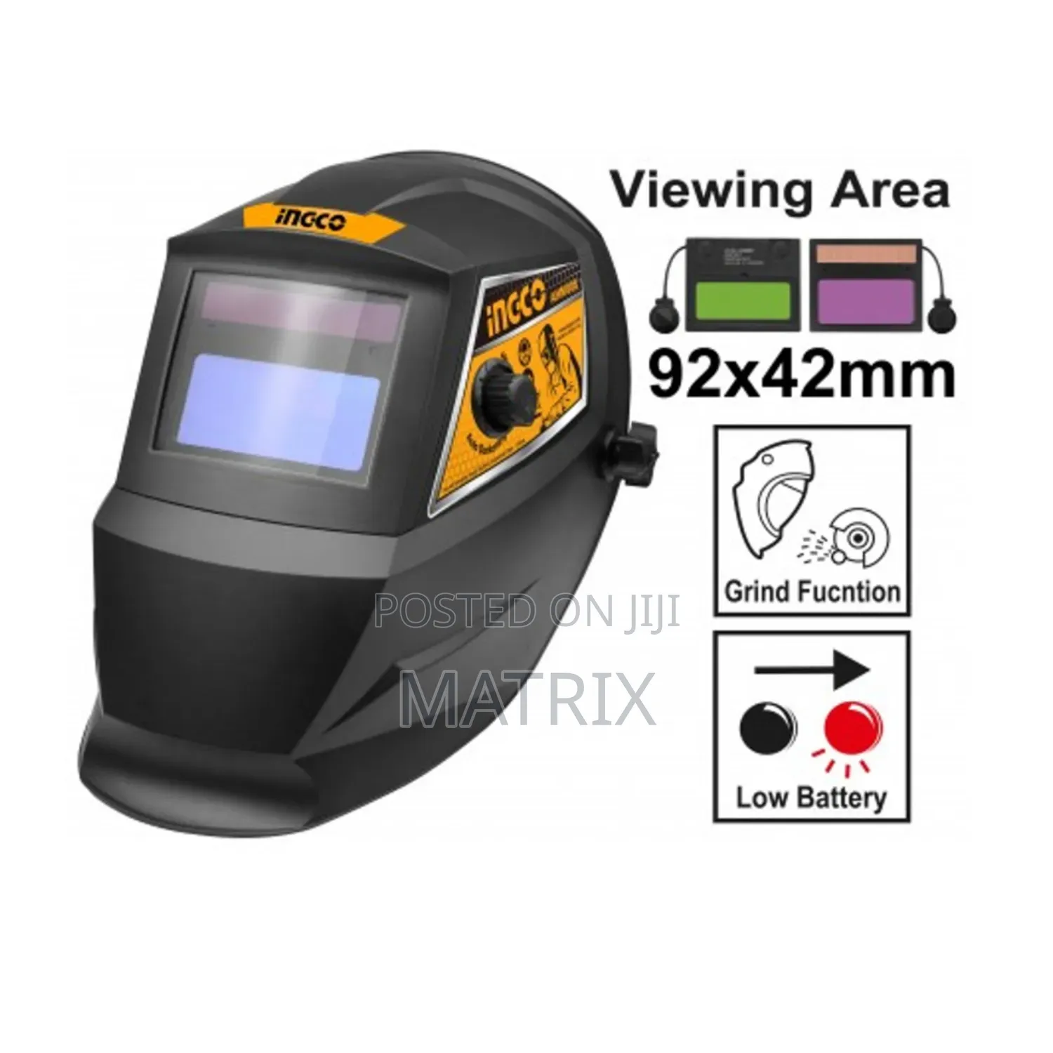 Welding Helmet Auto-Darkening (AHM008)