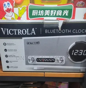 Victrola Broadway Bluetooth Clock Radio
