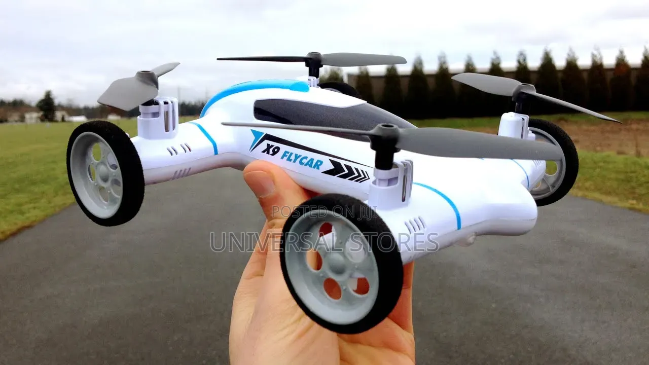 Hybrid Toy Drone, Land and Air Drone